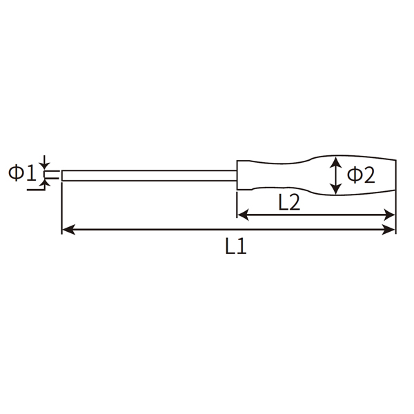 雙色VDE絕緣一字螺絲批